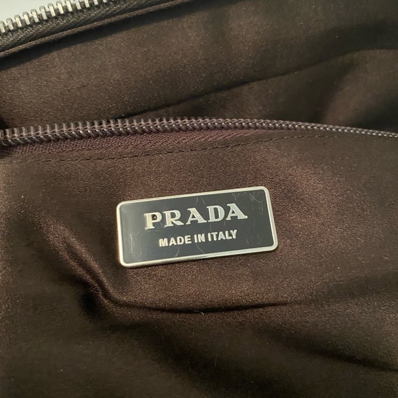 Prada Bowler Canvas and Leather Satchel - Picture 4 of 16